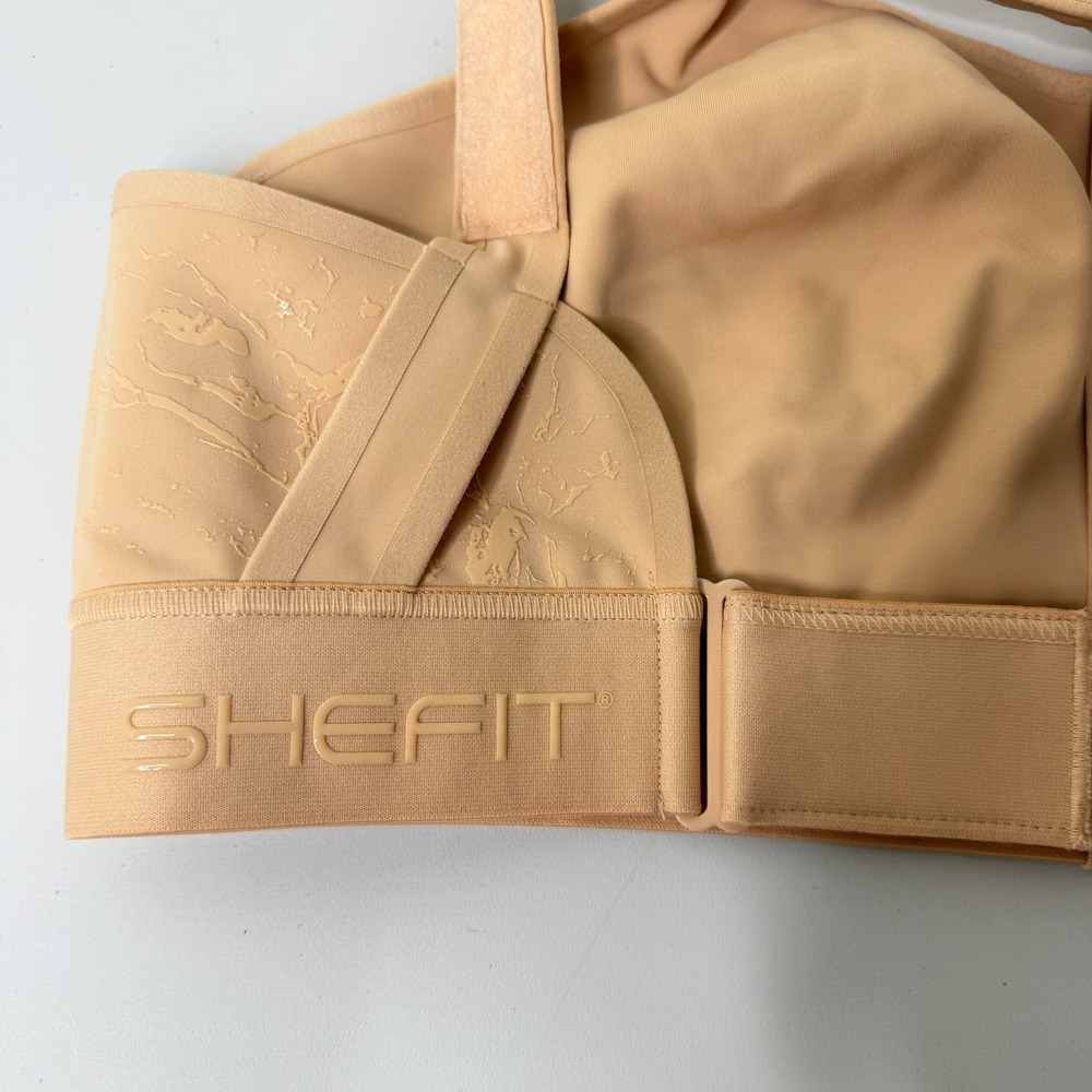 (2) SHEFIT FLEX Blush Sports Bra Size 3Luxe Supportive Activewear Medium Impact - Picture 6 of 14